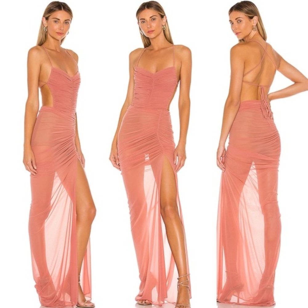 REVOLVE Dress Follie Gown Michael Costello